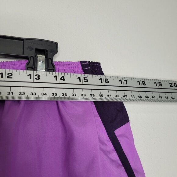 Nike Dri fit purple black pull on shorts lined running workout shorts size xl - Picture 7 of 8
